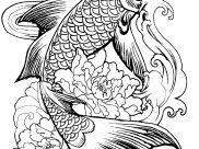 Fishes Coloring Pages for Adults