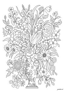 Radiant floral bouquet
