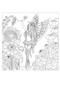 Flowers & vegetation - Coloring Pages for Adults - Page 4
