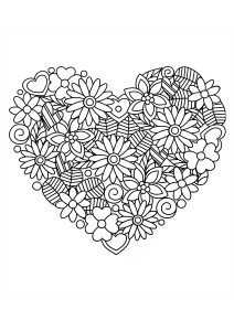 some things are best kept secret. Adult Coloring page design