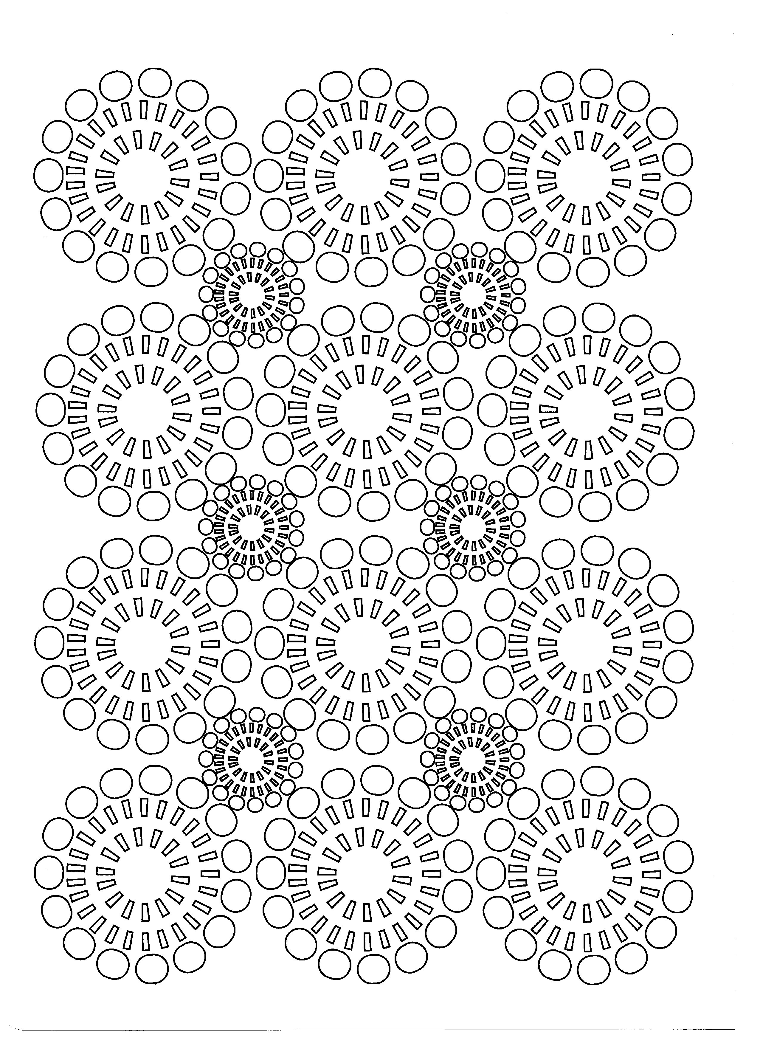 Symmetry - Coloring Pages for Adults