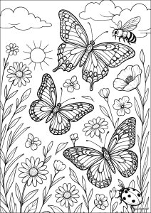 Winged ballet in the wild