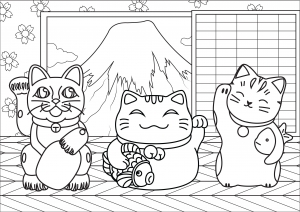 japan coloring pages for adults