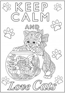 Keep Calm And Coloring Pages For Adults