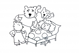 coloring-Goldilocks-and-the-tree-bears