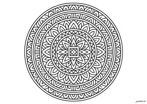 Complex Geometric Mandala