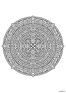 Geometric Complex Mandala