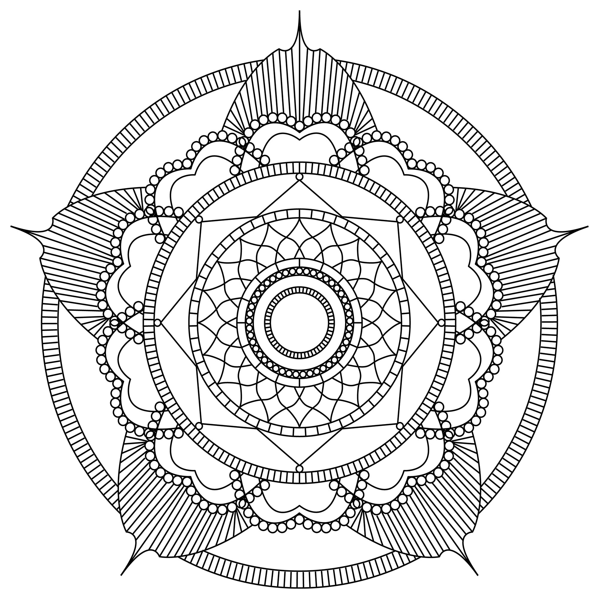 Mandala majestueux, Artist : MPC Design