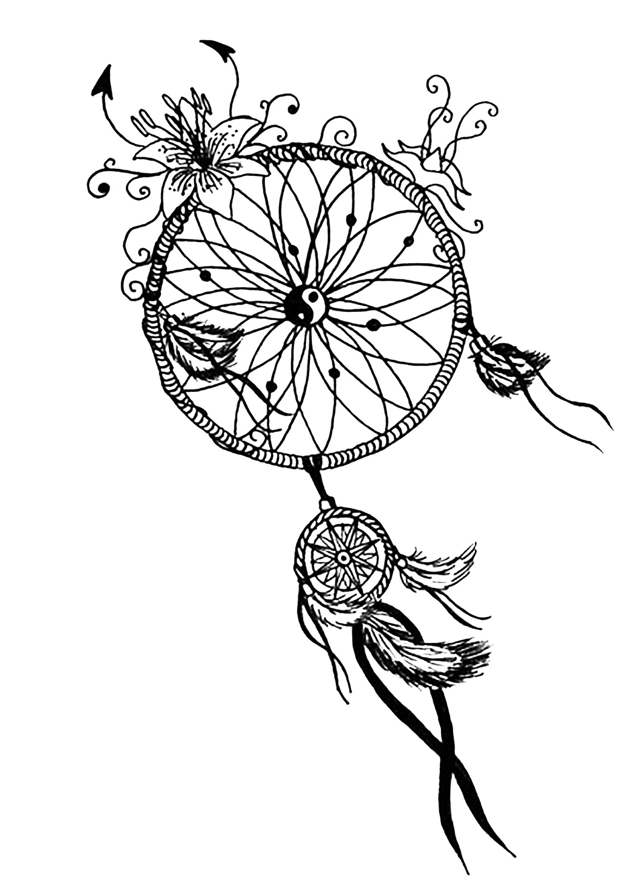 Feather - Coloring Pages for Adults - Page 2