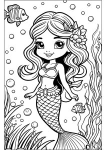 Mermaid Coloring Book For Adults: : Adult Coloring Book With Fantasy  Mermaids And Underwater Scenes - Calming Adult Coloring Book With Stress  Relievin (Paperback)