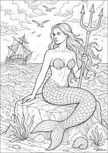 Siren with Tempest Trident