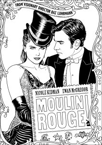 Moulin Rouge official movie poster!