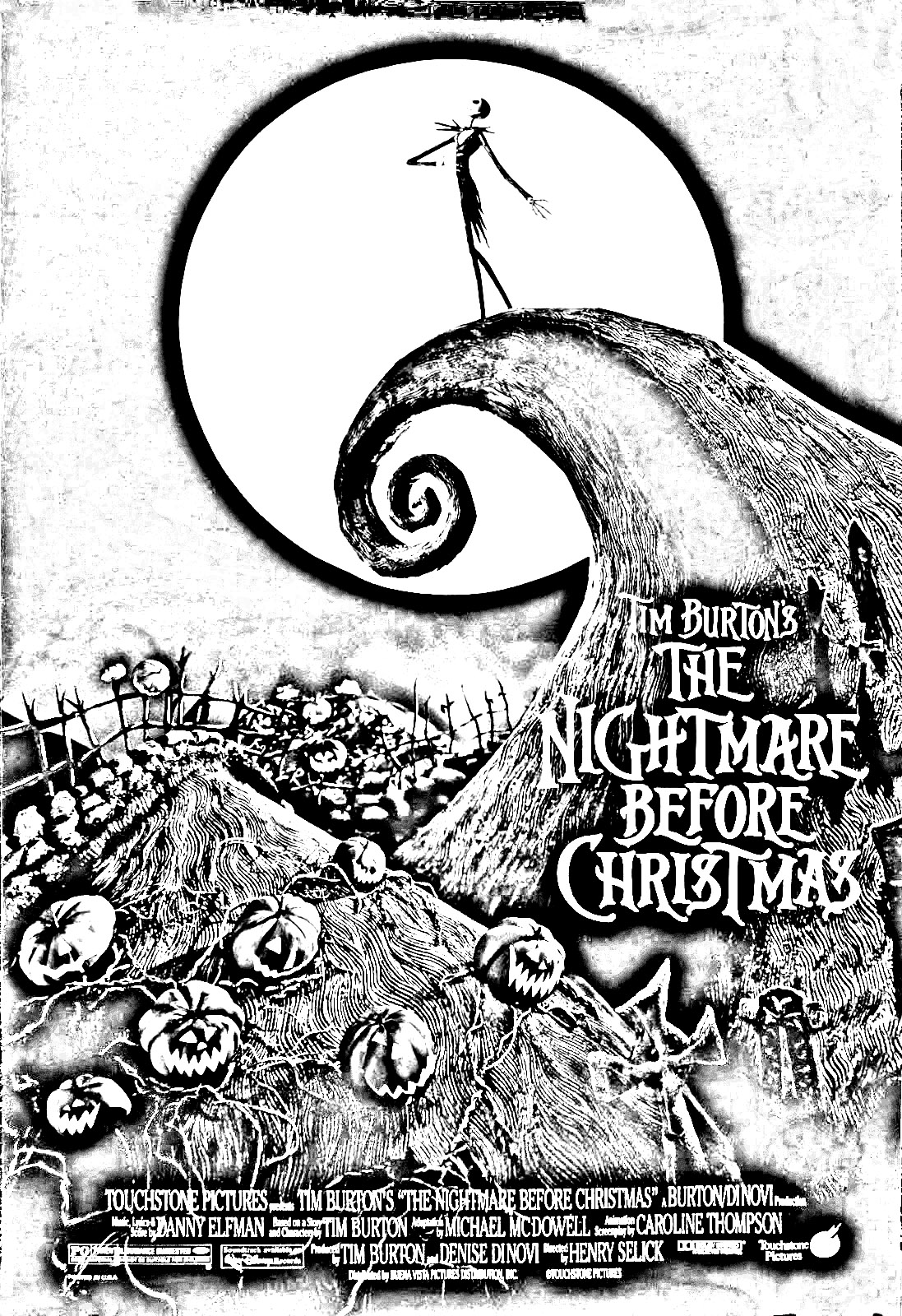 Tim Burton presents : The Nightmare before Christmas