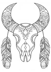 native american coloring pages