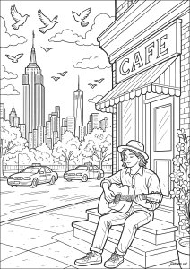 Animated New York Panorama