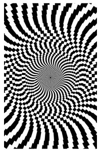 Printable Optical Illusions (Op Art) Coloring Page for adult : Op-art-big