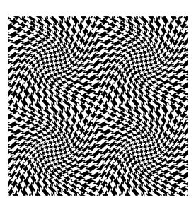 Printable Optical Illusions (Op Art) Coloring Page for adult : Optical-Ollusion