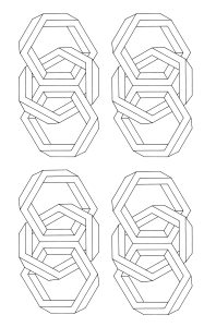 Printable Optical Illusions (Op Art) Coloring Page for adult : Op-art-jean-larcher-5