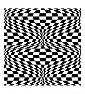 Coloring op art illusion optical 2