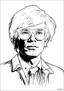 Portrait of Andy Warhol