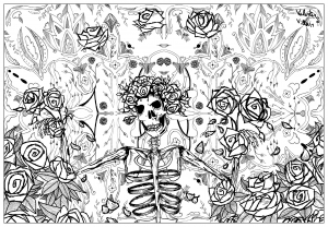 psychedelic coloring pages for adults