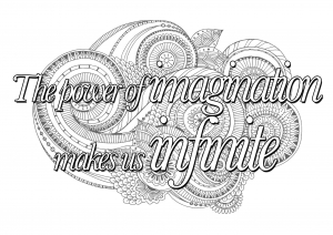 coloring-quote-the-power-of-imagination-makes-us-infinite