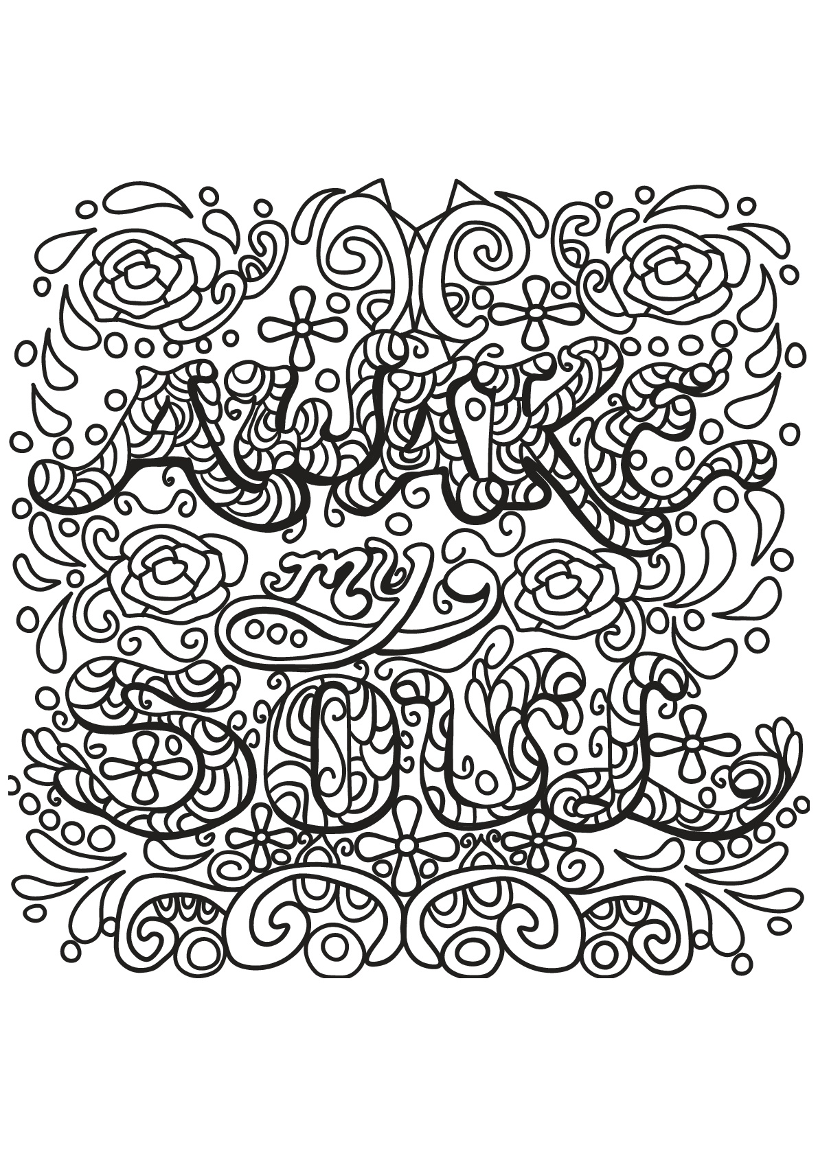 Download Free book quote 9 - Quotes Adult Coloring Pages