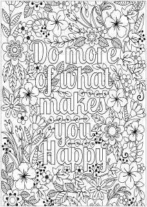 430 Coloring Pages For Adults Quotes  Images