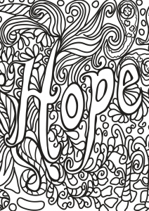 Quotes - Coloring Pages for Adults