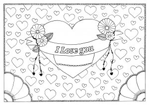 Valentine's Day - Coloring Pages for Adults