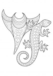 Details more than 86 tattoo gangster coloring pages for adults best   incdgdbentre