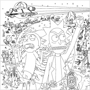 tv show coloring page