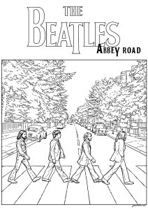 The Beatles Legendary Abbey Road Crossing in London