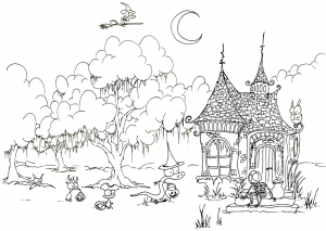 Halloween Coloriages Pour Enfants