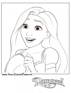 Raiponce Coloriages Pour Enfants