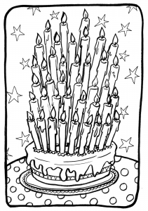 Birthday - Just Color Kids : Coloring Pages for Children