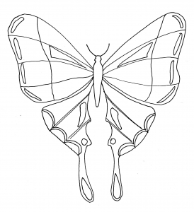 Stars - Free Printable Templates & 49+ Free Printable Butterfly Pictures To Color  - FirstPalette.com