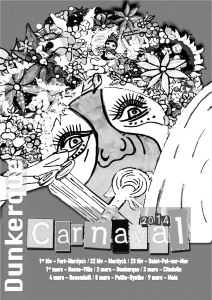 Free Carnival drawing to print and color