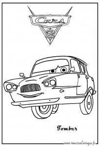 Cars 2 coloring pages to download for free