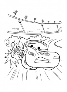 cars coloring pages sally