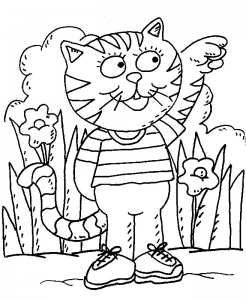 Cats to print - Cats Kids Coloring Pages