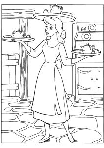 coloring-page-cinderella-for-children