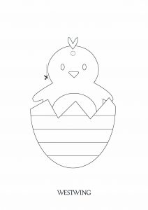 Easter Bunny - Easter Kids Coloring Pages