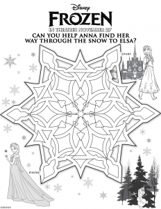 frozen coloring pages by happy chi