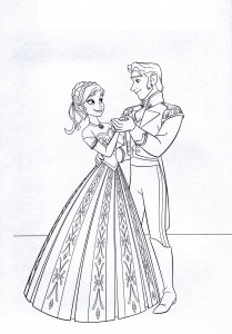 Frozen coloring pages - Just Color Kids : Coloring Pages for Children