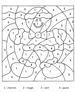 coloring-page-magic-coloring-for-children : Gingerbread man