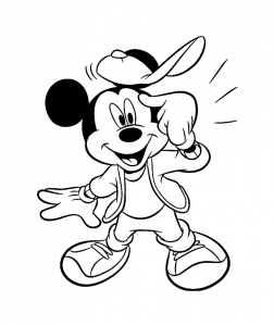 Mickey For Children Mickey Kids Coloring Pages