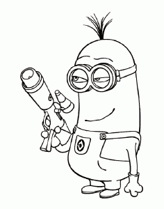 Minions coloring pages to print - Minions Kids Coloring Pages