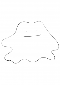 ditto coloring pages