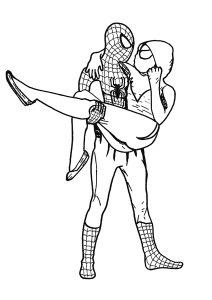 10 Cool Spiderman and Spider-Gwen Coloring Pages for Web-Slinging Fun